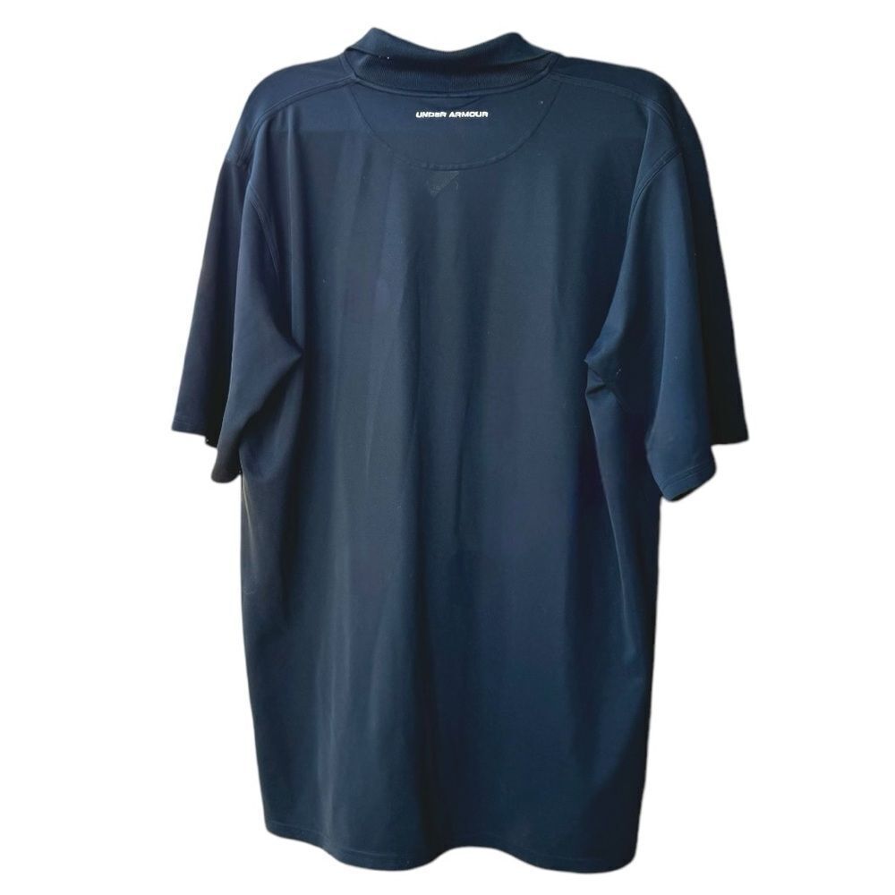 Men’s Under Armour Black Polo Size XL - Picture 7 of 8